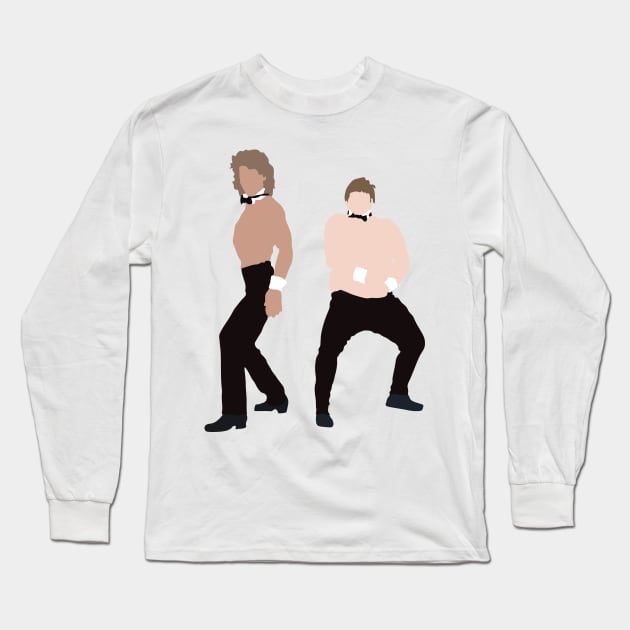 Chris and Patrick Chippendale Long Sleeve T-Shirt by FutureSpaceDesigns